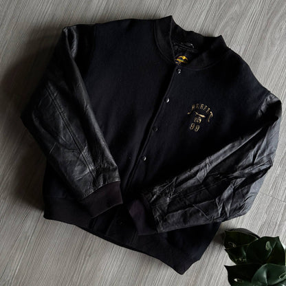 Jacket Mangas de Cuero