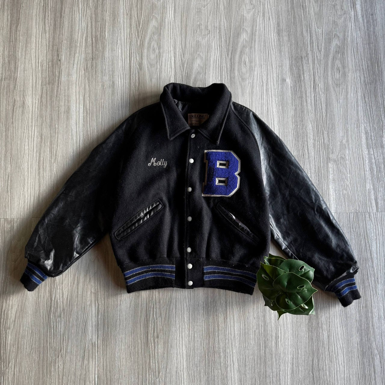 Jacket Mangas de cuero