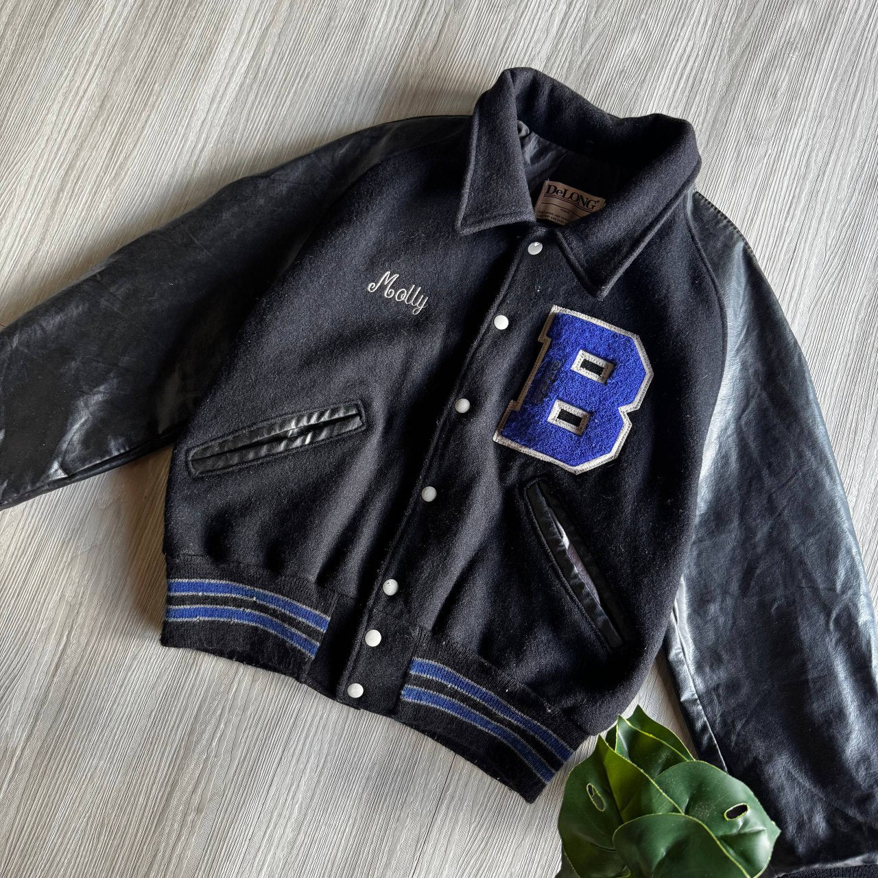 Jacket Mangas de cuero