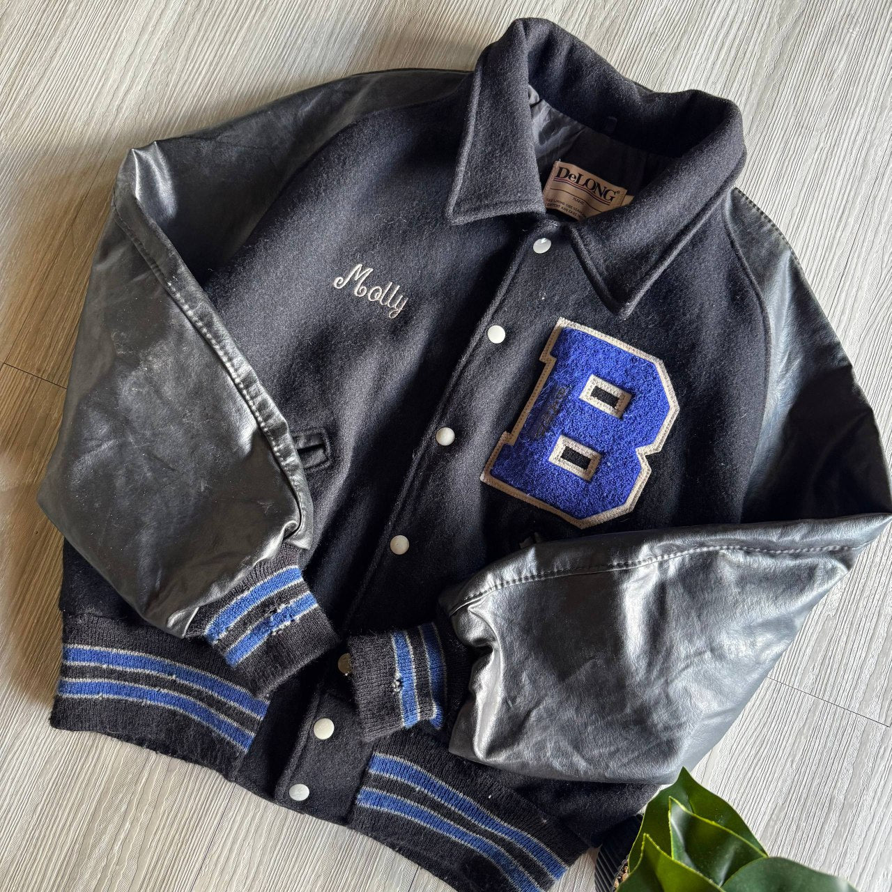 Jacket Mangas de cuero