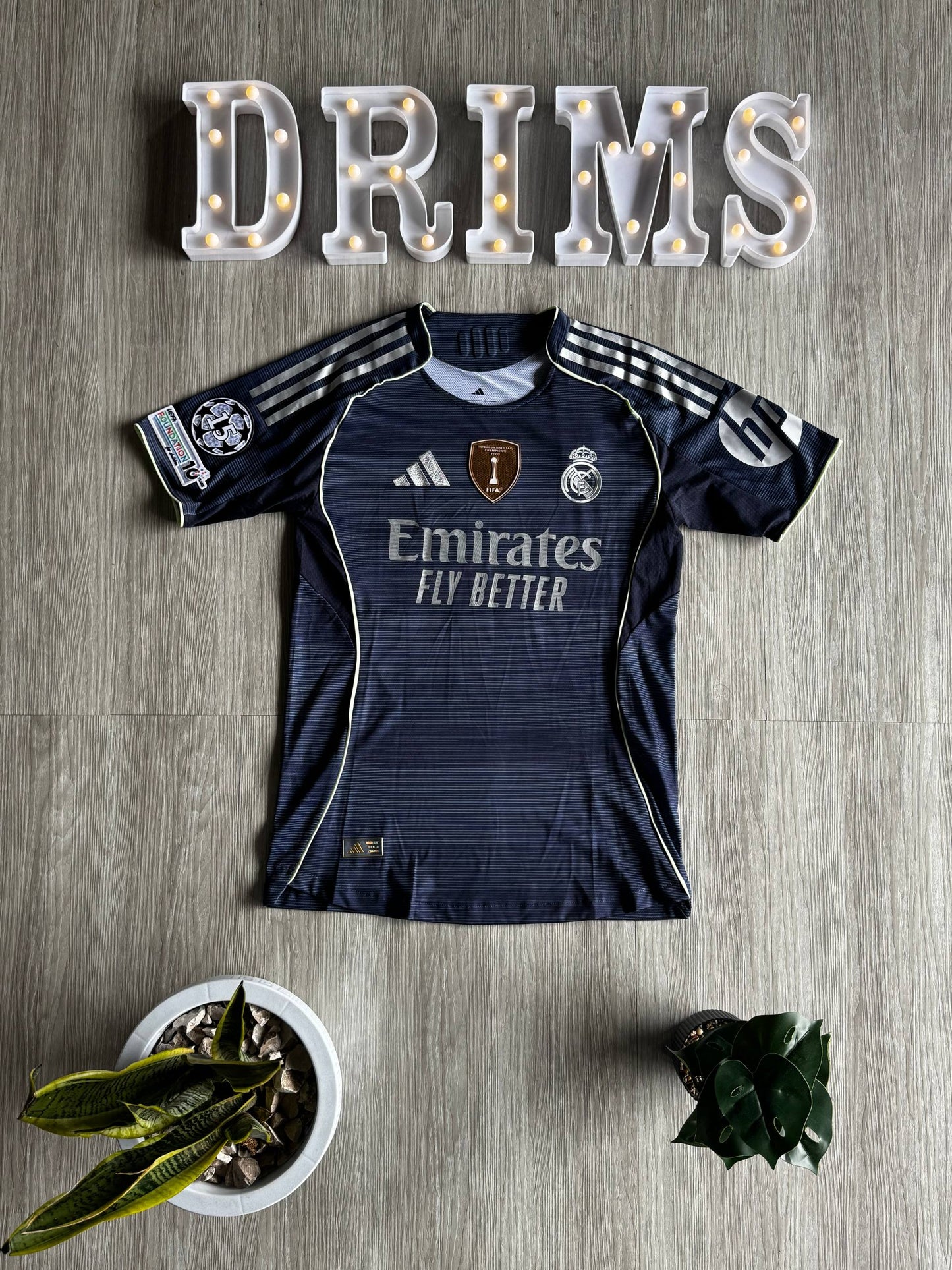 Real Madrid MBAPPE Azul