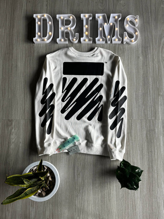 Off white Rayas Negras