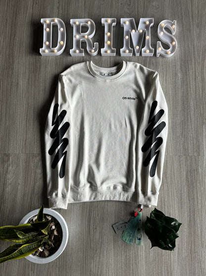 Off white Rayas Negras